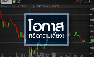 PTTGC หุ้นร่วงสวนกำไร โอกาสซื้อ หรือ ความเสี่ยง?