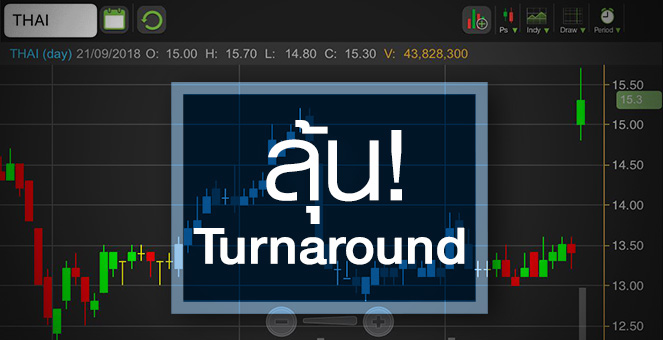 รูป THAI จับตาเทิร์นอะราวด์เมื่อไหร่ หลังหุ้นพุ่งไปรอแล้ว