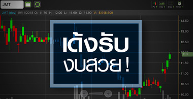 JMT กระตุกรับงบ Q3/61 จับตา! ธุรกิจฟื้นจริงแล้วหรือยัง