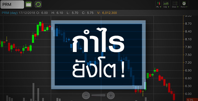 รูป PRM ราคาดิ่งสวนกำไรฟื้น จับตาการลงทุนสร้างดอกผลเมื่อไหร่!