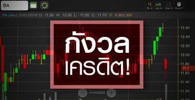 BA กังวลเครดิต...ตกชั้นหุ้นเด่นการบิน