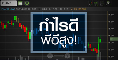 จับตาอนาคต! PLANB กำไรโตดี แต่ P/E ยังสูงลิ่ว