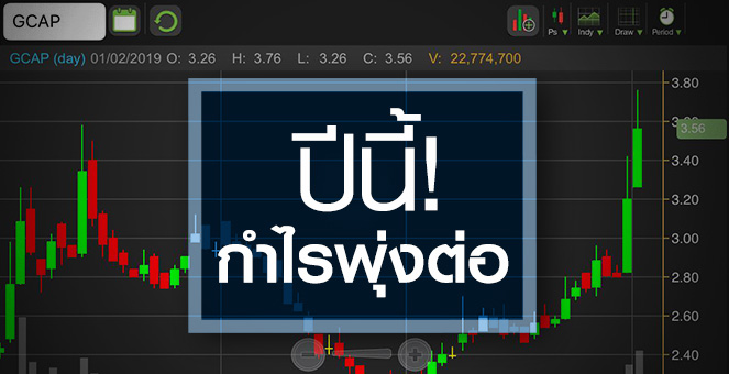 GCAP นิวไฮรอบ 6 เดือนรับกำไรกระฉูด จับตา P/E พุ่ง 29 เท่า