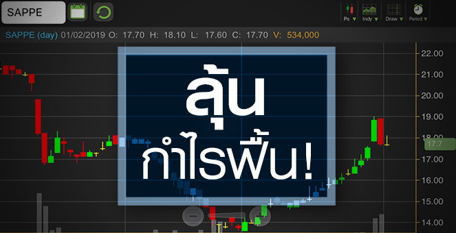 รูป SAPPE ฟื้นตัวแรง แต่ระวัง! ค่าใช้จ่ายภาษีอาจเพิ่มขึ้น