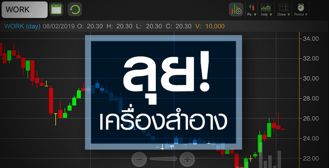 WORK ลงแข่งตลาดเครื่องสำอาง! โบรกฯ คาดดันกำไรปี 62 ฟื้น