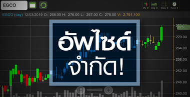 EGCO นิวไฮต่อเนื่อง แต่ระวัง! อัพไซด์เริ่มจำกัด