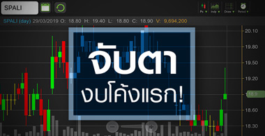 SPALI จับตางบ Q1/62 อ่อนตัว QoQ จากฐานที่สูงในปีก่อน