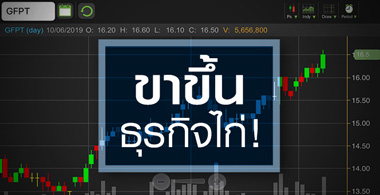 GFPT โดดรับธุรกิจไก่ขาขึ้น จับตาอัพไซด์เหลือไม่มาก