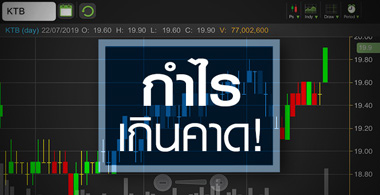 KTB พุ่งนิวไฮเกือบ 6 เดือน ขานรับกำไรดีกว่าคาด