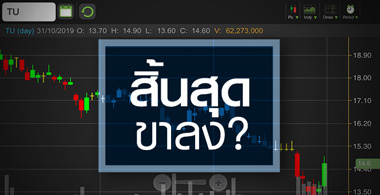 TU ปัจจัยลบคลี่คลาย จับตาราคาผ่านจุดต่ำสุด?