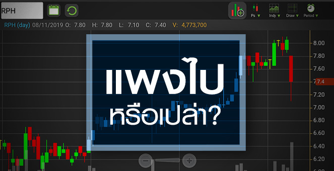 รูป RPH กำไรโตกระฉูด! แต่ยังไม่พอดันราคาหุ้น