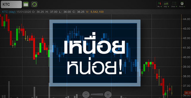 รูป KTC กำไรปี 62 นิวไฮ แต่ทำไมหุ้นลง?