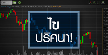 CPALL สถาบันขายปรับพอร์ต...จังหวะนี้ควร"ลุย"หรือ"หลีก"?