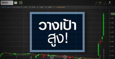 APCO พุ่งทำนิวไฮรอบปีครึ่ง...จับตาราคาไปไกลแค่ไหน?