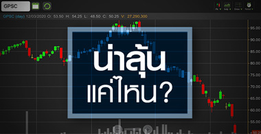 GPSC ราคาหารสอง...ถึงเวลาตุนรอวิกฤติคลี่คลายหรือยัง?