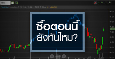 TQM พุ่งชนซิลลิ่ง 2 วันติด...ซื้อตอนนี้ยังทันไหม?