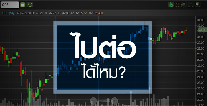 รูป CPF แกว่งตัวยาว 1 เดือน...นาทีนี้มีอะไรดันราคาหุ้นพุ่ง?