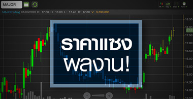 MAJOR นิวไฮรอบ 3 เดือน ..ราคานี้ทะลุงบปี 64?