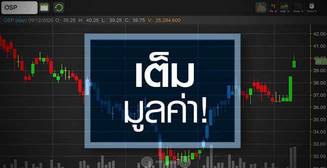 รูป OSP ดีดทีเดียวใกล้เต็มมูลค่า! ยังมีอะไรให้ลุ้นอีก?