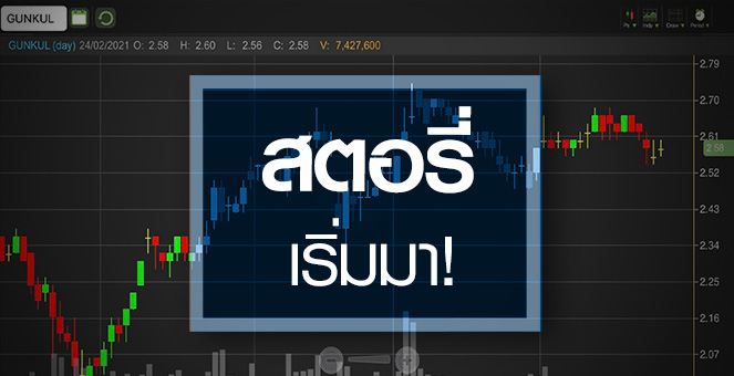 รูป GUNKUL สตอรี่เริ่มมา...แต่ราคายังไม่ไปไหน!