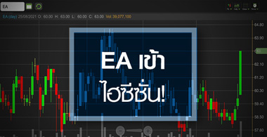 EA ธุรกิจเข้าไฮซีซั่น ...ลุ้นผลงานครึ่งปีหลังฟื้นแรง !