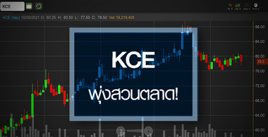 KCE พุ่งแรงสวน SET ..บาทอ่อนดันกำไรสู่จุดพีค!