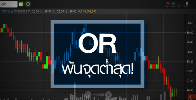 รูป OR ธุรกิจพ้นจุดต่ำสุด ...ลุ้นงบปี 65 พลิกโตแรง!