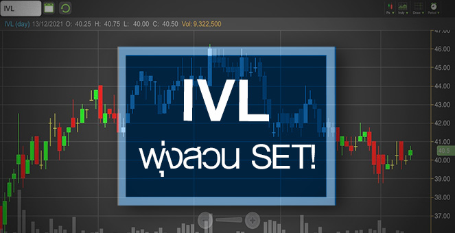 รูป IVL พุ่งสวน SET…ราคาหุ้นยังห่างไกลเป้าหมาย!