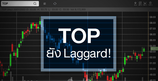 รูป TOP นิวไฮรอบ 2 เดือน ...แต่ราคายัง Laggard กลุ่ม!