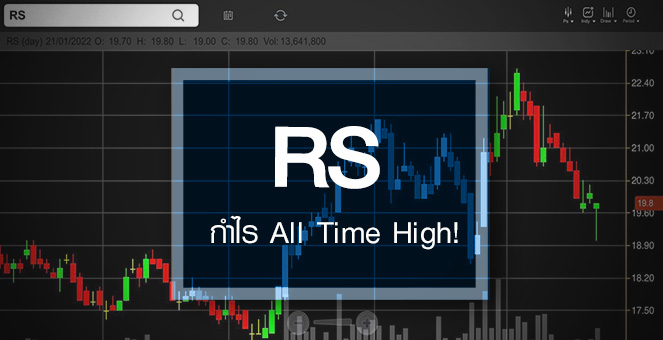 รูป RS พุ่งแรงสวน SET ..กำไรปีนี้ All Time High!