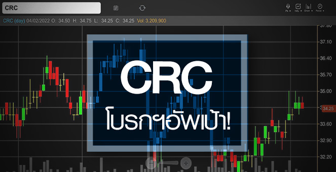 รูป CRC ทำนิวไฮรอบ 3 เดือน ...กูรูอัพเป้าถ่างอัพไซด์ !