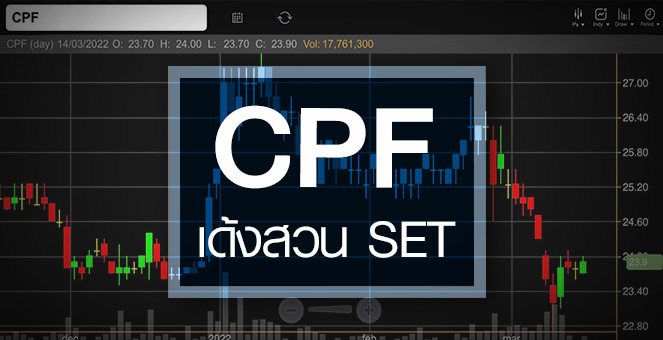 รูป CPF เด้งสวน SET ... จับตา ! ธุรกิจเข้าสู่ช่วงฟื้นตัว