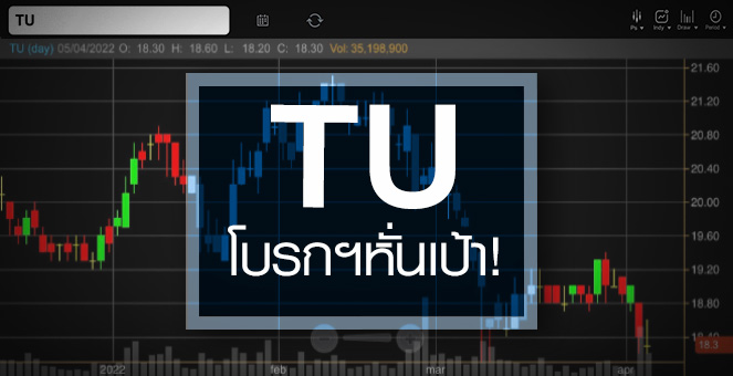 รูป TU นิวโลว์รอบ 1 ปี ...โบรกแห่ฯหั่นเป้ากำไร – ราคา !