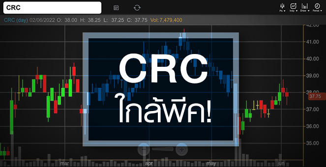 รูป CRC จุดพีคใกล้มาถึง ...แถมอัพไซด์ยังเหลือเพียบ !