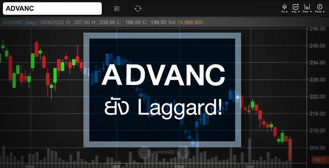 รูป ADVANC งบเริ่มฟื้น ... แถมราคายัง Laggard !