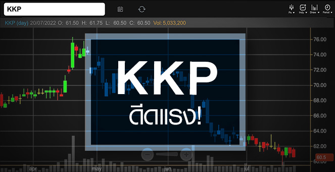 รูป KKP ดีดแรง-วอลุ่มแน่น ... กำไรผ่านจุดพีคหรือยัง ?