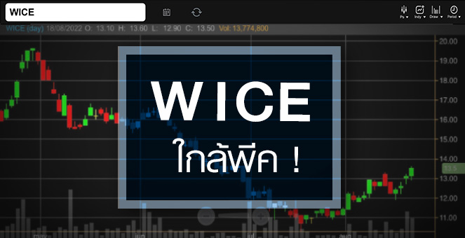 รูป WICE จุดพีคใกล้มาถึง …หลังธุรกิจเข้าไฮซีซั่น !