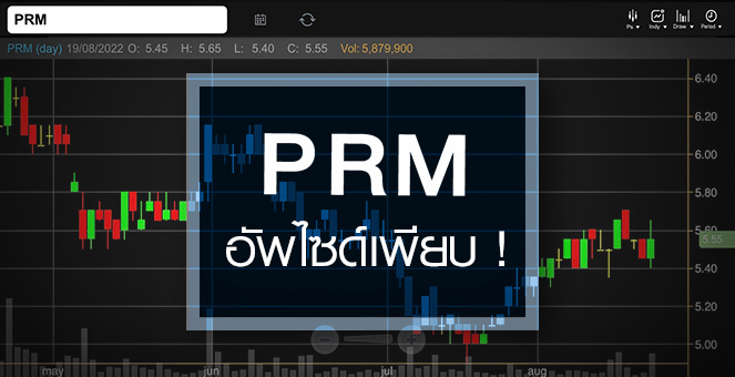 รูป PRM งบเข้าสู่ช่วงฟื้นตัว ...แถมอัพไซด์ยังเหลือเพียบ !