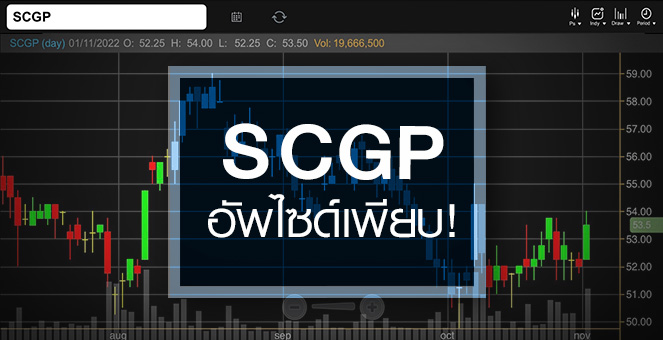 รูป SCGP ดีดแรง-วอลุ่มแน่น ...แถมอัพไซด์เหลือเพียบ !