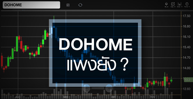 รูป DOHOME ดีดนิวไฮรอบ 2 เดือน ...ราคานี้แพงไปหรือยัง ?
