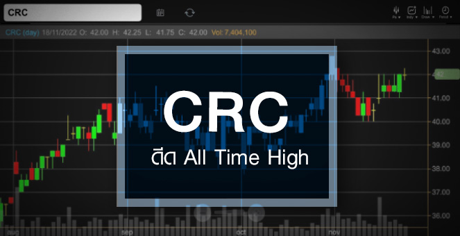 รูป CRC ดีด All Time High ...แต่ราคานี้แพงไปหรือยัง ?