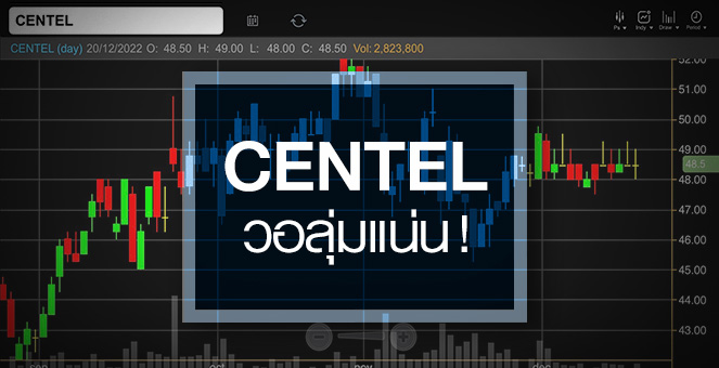 รูป CENTEL ดีดแรง – วอลุ่มแน่น ...แถมสตอรี่เริ่มมา !