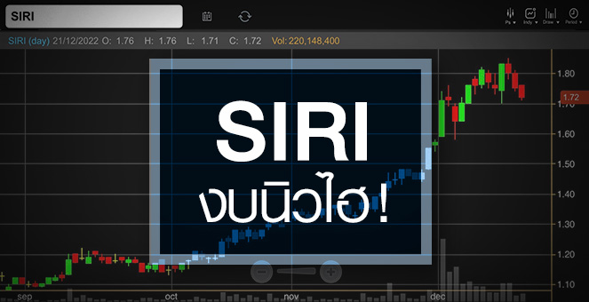 รูป SIRI งบจ่อนิวไฮ 2 ปีติด ...แถมอัพไซด์ยังเหลือเพียบ !