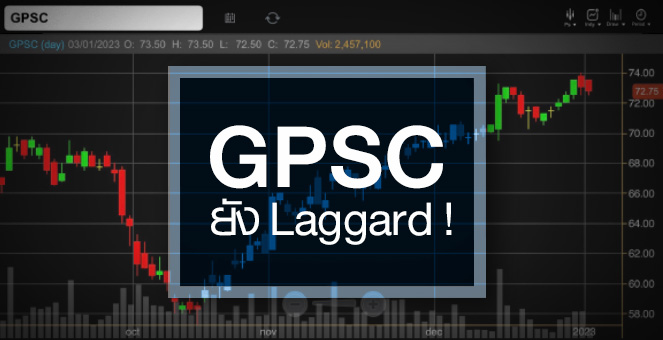 รูป GPSC เด้งสวน SET ...แถมราคายัง Laggard !