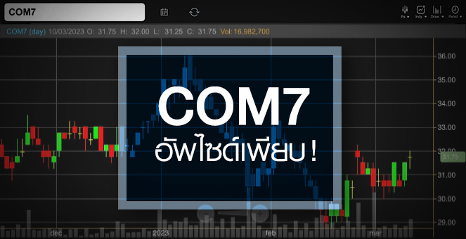 รูป COM7 งบยังนิวไฮอีกนาน …แถมอัพไซด์เหลือบาน !