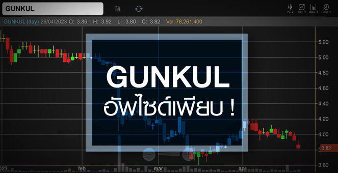 รูป GUNKUL ยังมีสตอรี่หนุน ...แถมอัพไซด์เหลือเพียบ !