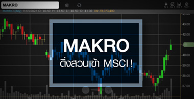 MAKRO ǹ MSCI ...觺չѧ鹿ç ! 