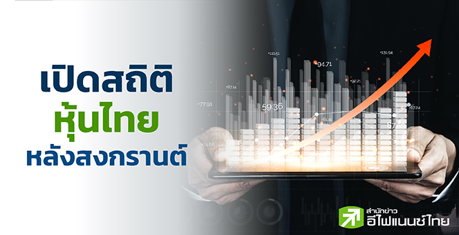 รูป สถิติ SET วีกแรกหลังสงกรานต์บวก 4 ปีซ้อน เฉลี่ย 28 จุด