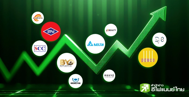 รูป พบ 16 หุ้น 6 เดือนหลังราคาพุ่ง 100-1,367% แต่ส่วนใหญ่ขาดทุน-P/E เกิน 100 เท่า