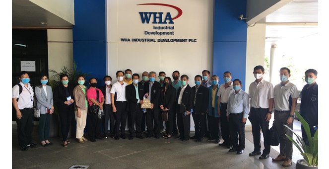 คณะทำงานกลุ่มลุ่มน้ำวังโตนดเยี่ยมชมระบบบำบัดน้ำเสีย ของดับบลิวเอชเอ - efinanceThai